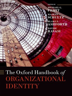 cover image of The Oxford Handbook of Organizational Identity